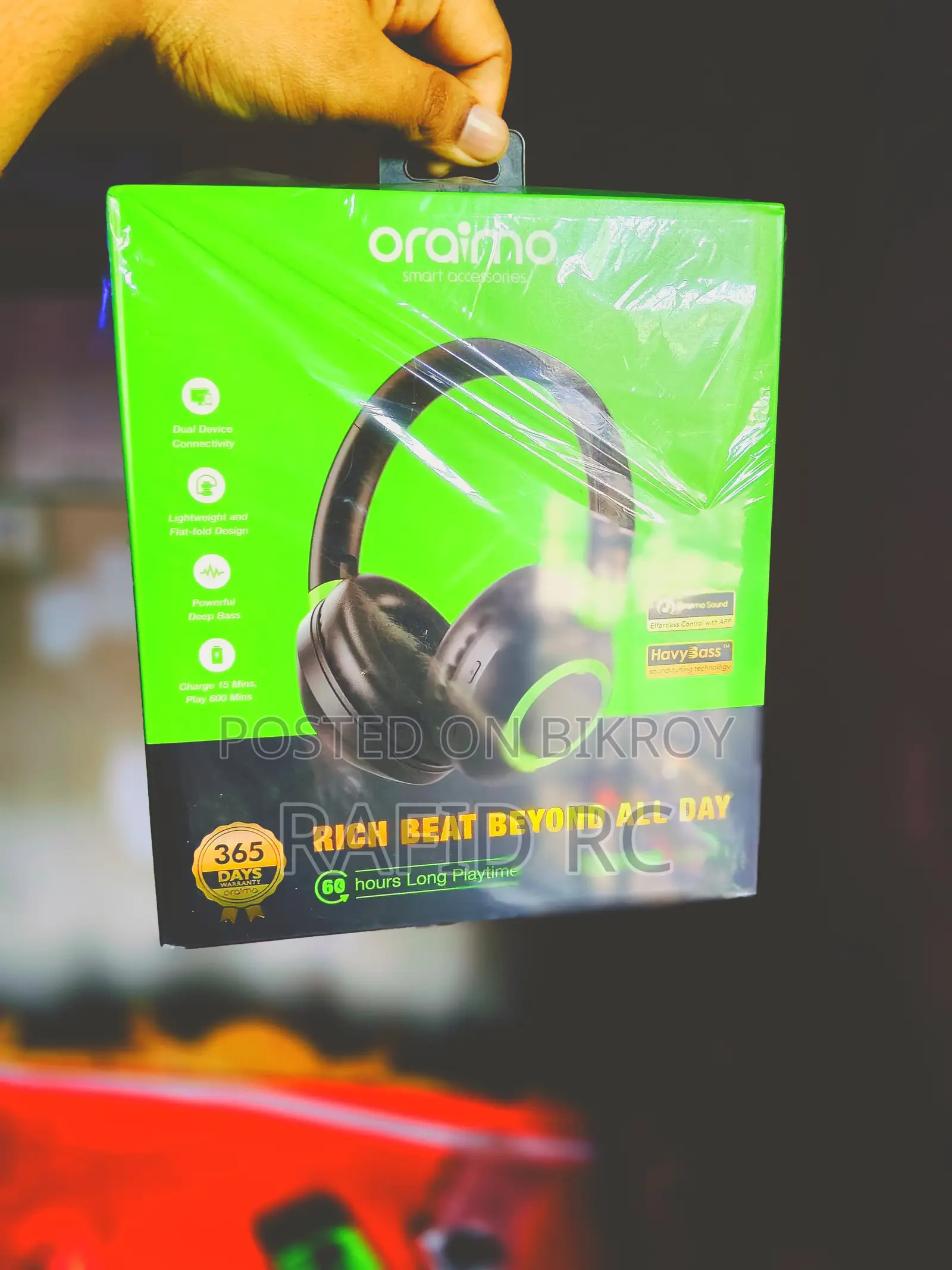 ORAIMO Boom Pop 2 headphones
