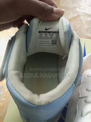 Original Nike Air Jordan 1 White Papers for Sale