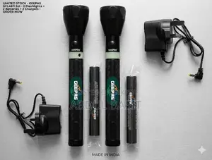 Geepas Rechargeable Flashlight