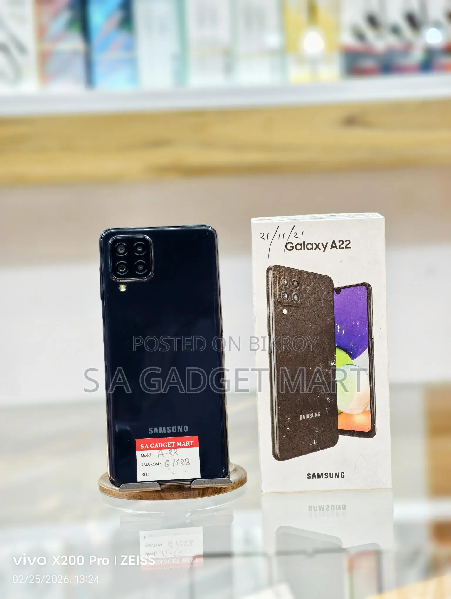 Samsung Galaxy A22 PRICE FIXED (Used)