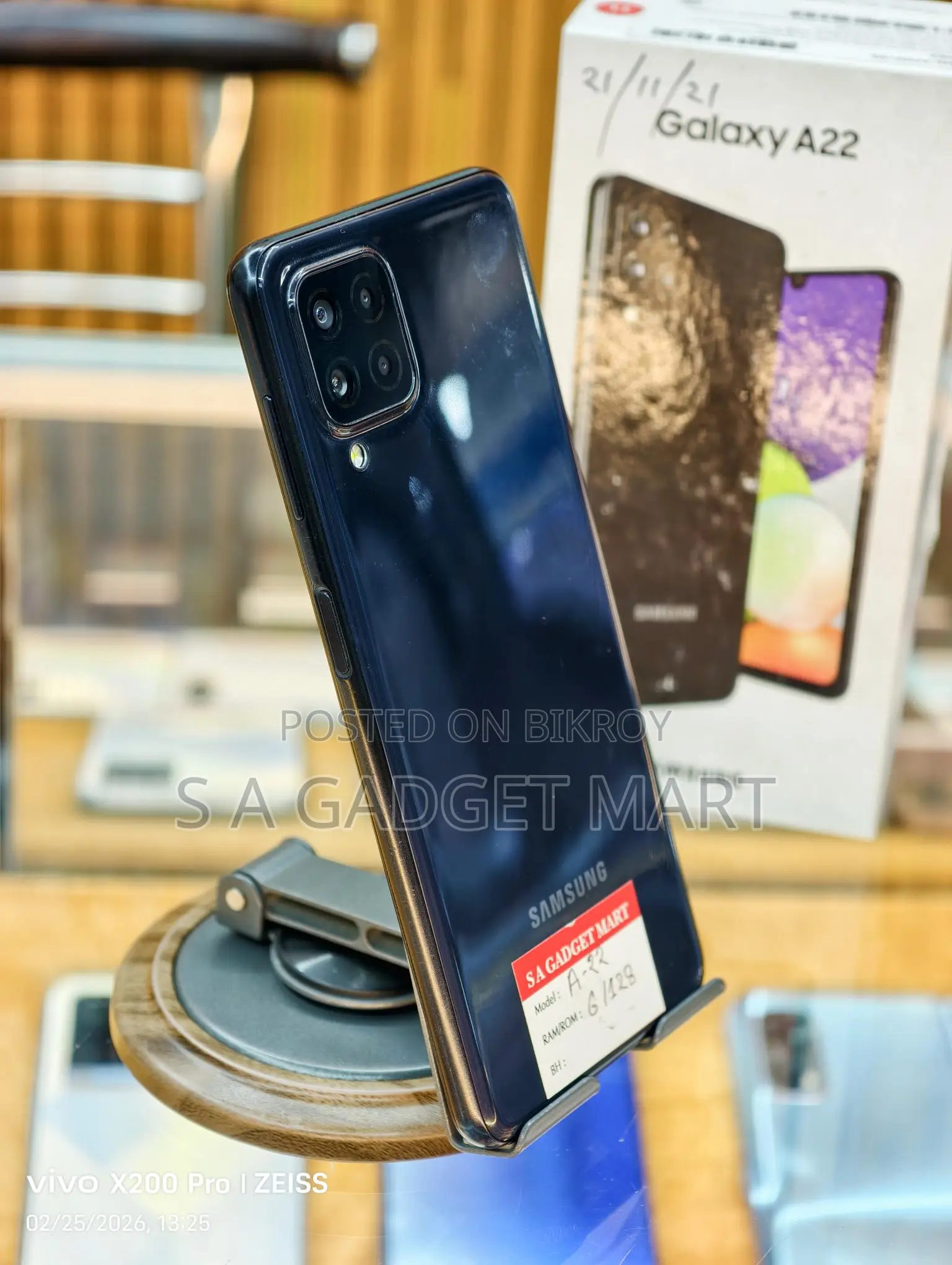 Samsung Galaxy A22 PRICE FIXED (Used)