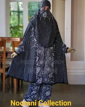 Premium Khimar Palazzo Set