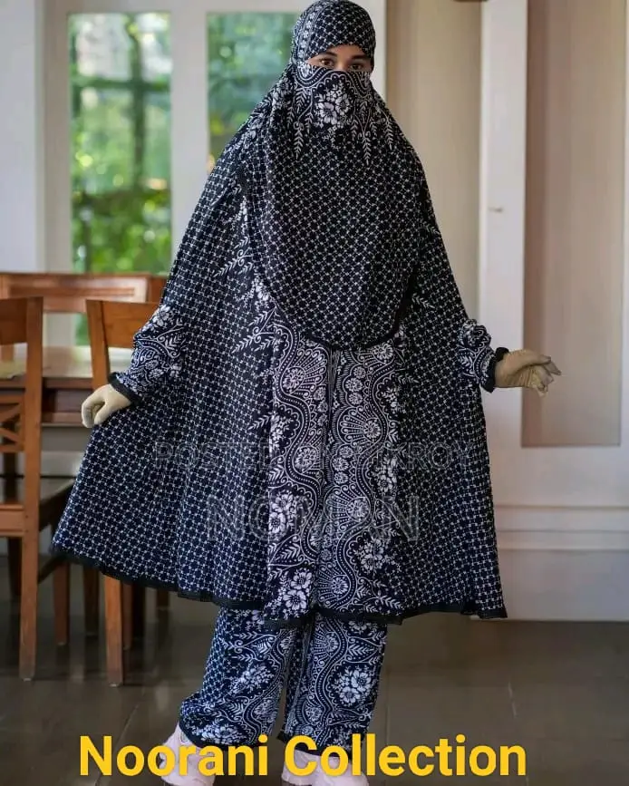 Premium Khimar Palazzo Set