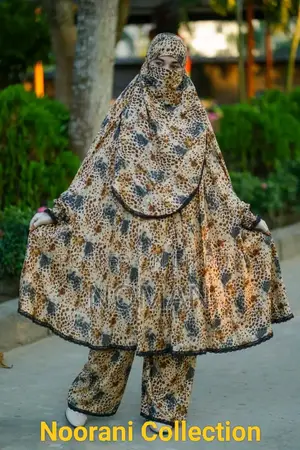 Premium Khimar Palazzo Set