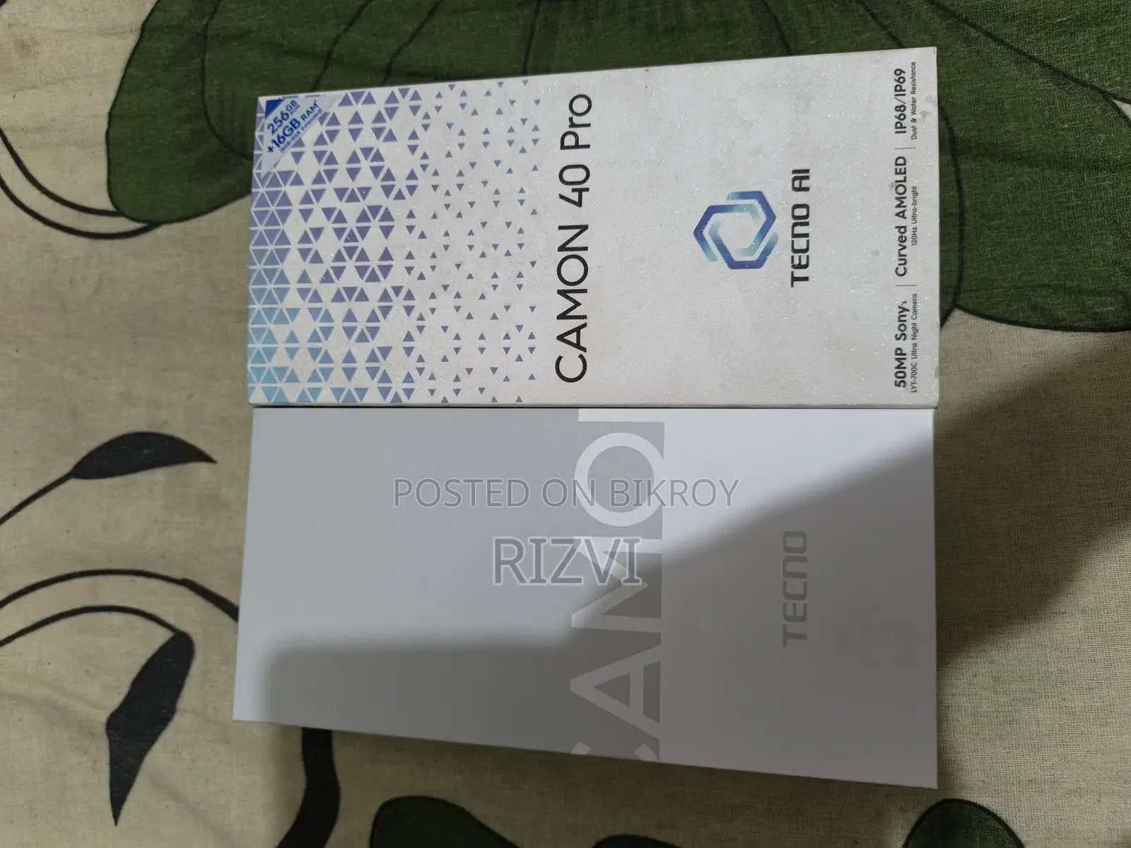 Tecno Camon 40 Pro 16/256 (ব্যবহৃত)