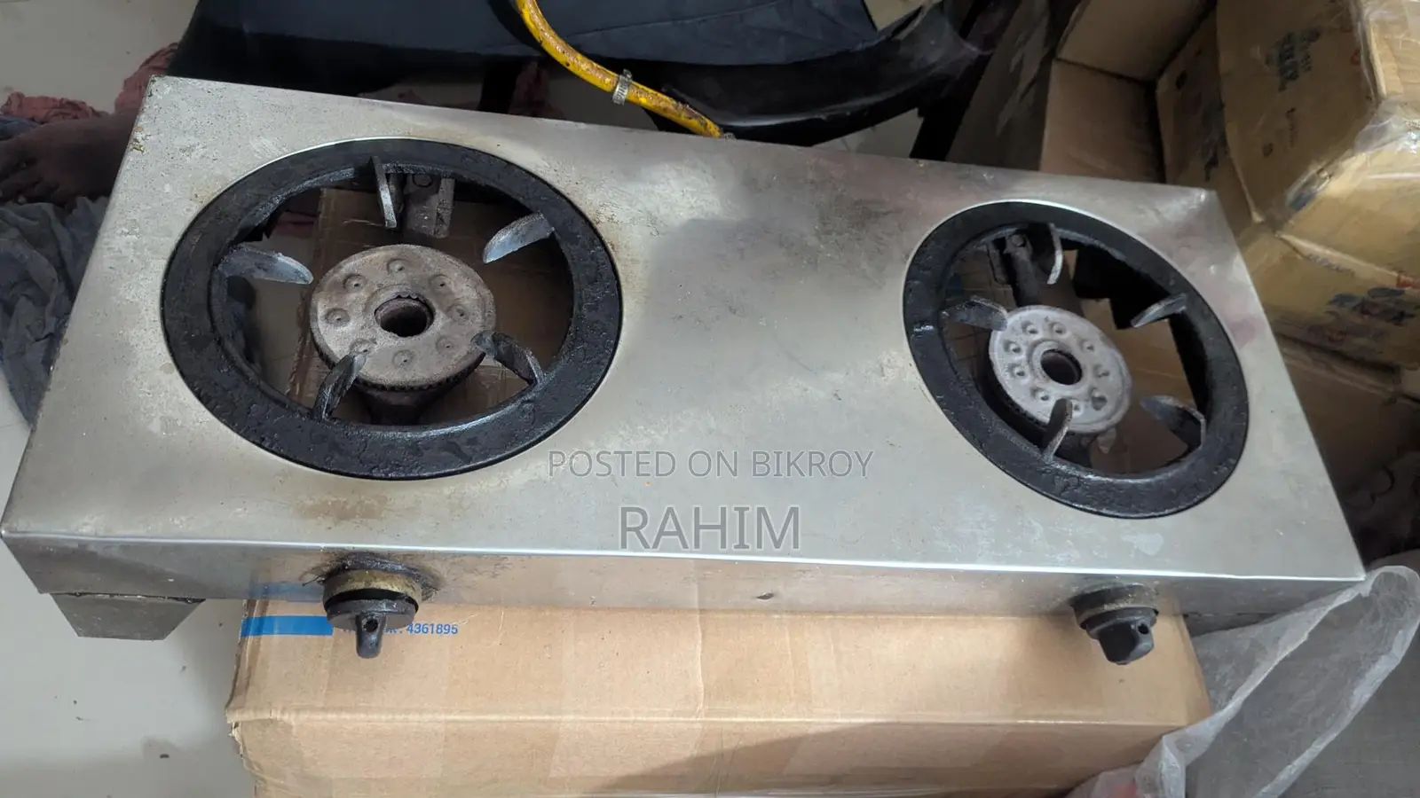 গ্যাস এর চুলা বিক্রি করা হবে