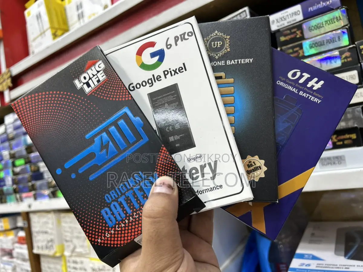 Pixel, Samsung, Huawei, Realme, Mi, iPhone Battery Available