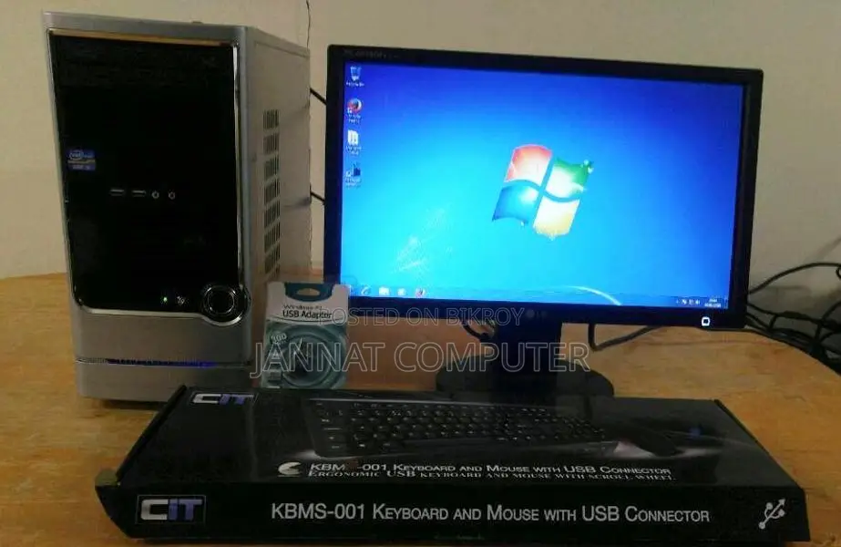 DUAL CORE + 4GB RAM + 320GB HDD + 19" LG LED Monitor