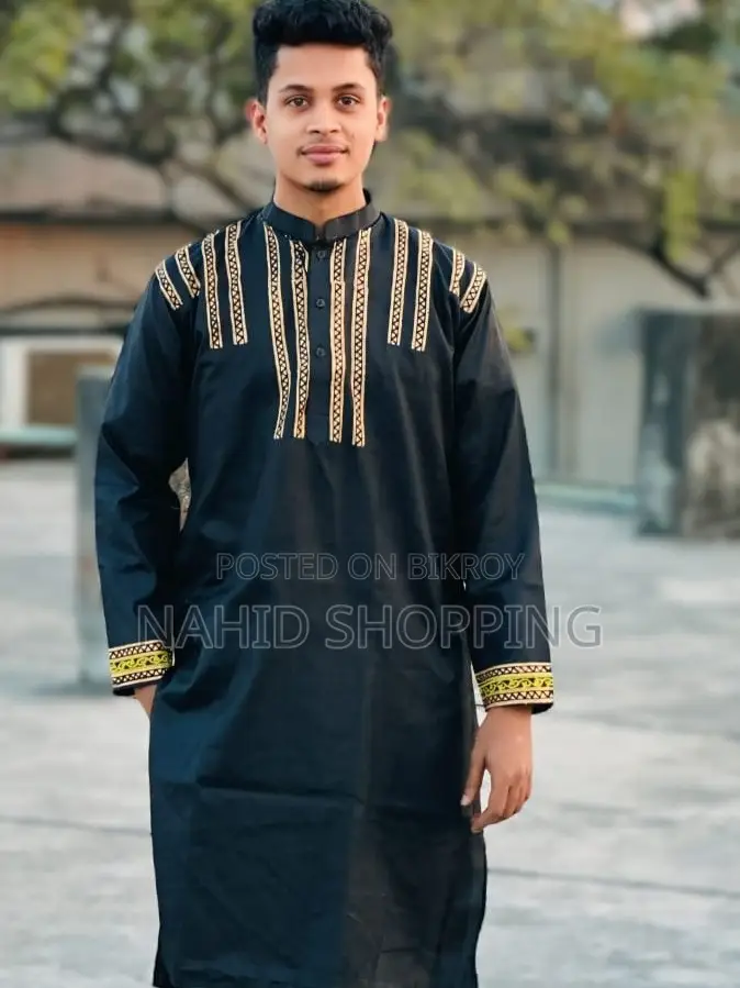 Block Print Panjabi