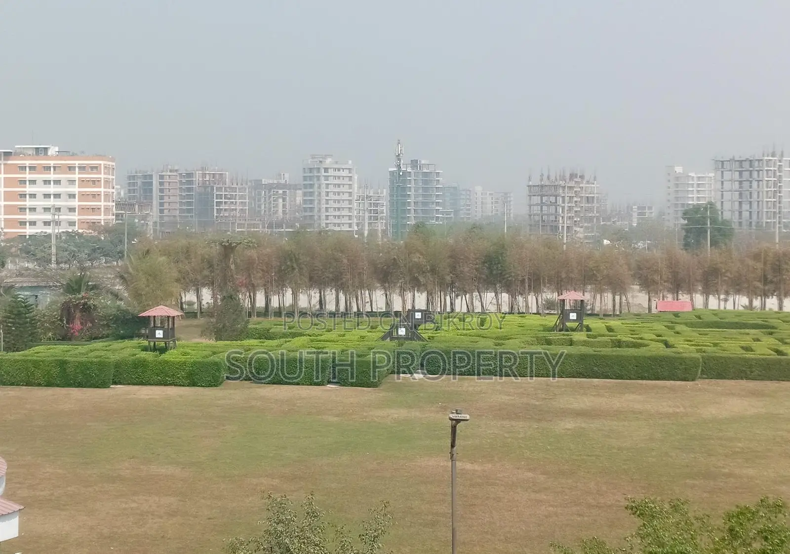 North facing 10 katha land for sale at Rajuk Purbachal sector 5