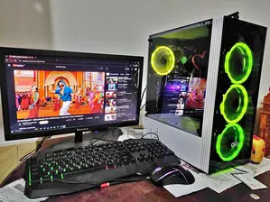 ফ্রীলান্সিং পিসি_H81 4th Zen Cor i5 8GB RAM 1TB/128GB SSD & IPS 20" LED