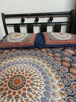 Semi-bed, 2 Part Almira, & 4 Seater Dining Table