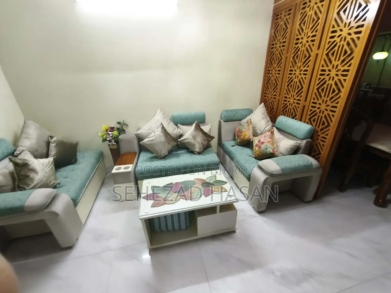Luxury Foam Sofa Set (2+2+2) with Tea-Table | Azimpur, Dhaka