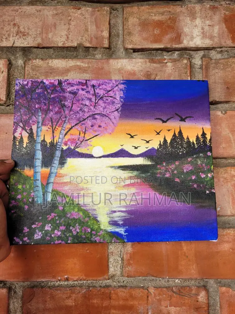Canvas painting