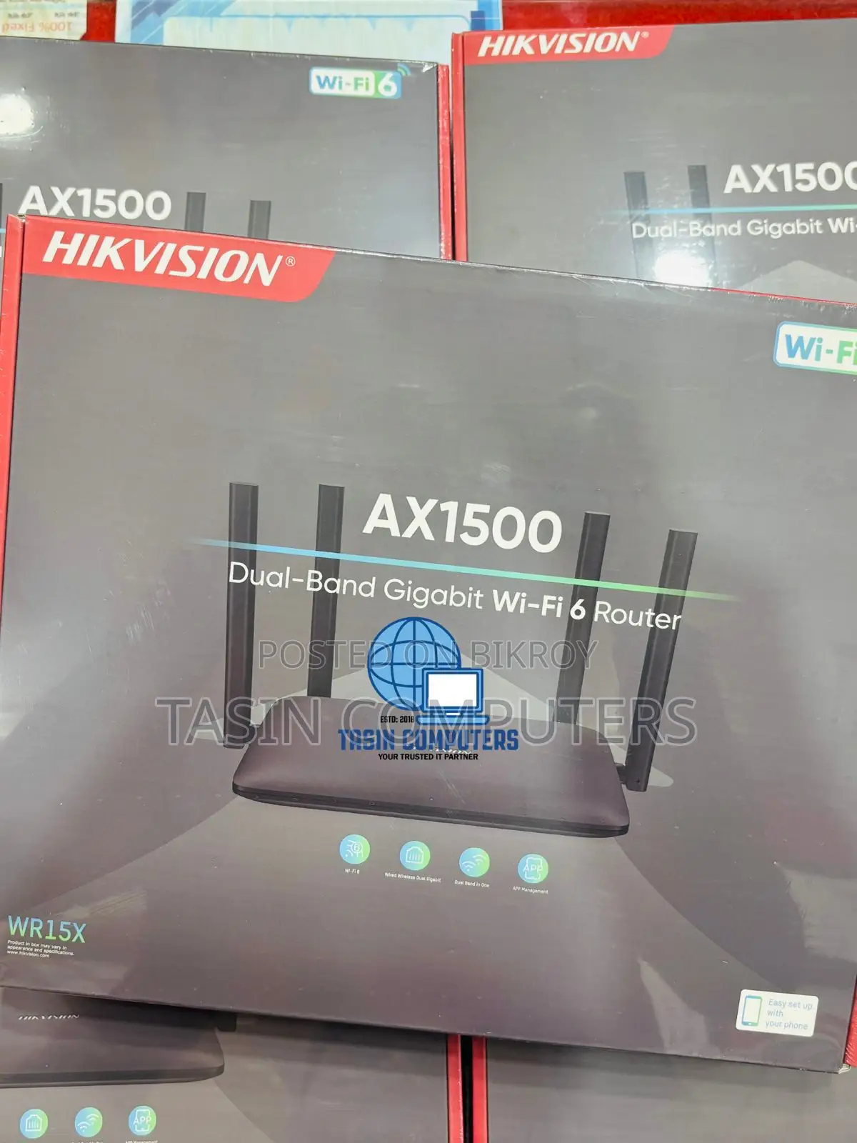 Hikvision Ds-3wr15x Dual Band Wifi 6 Router