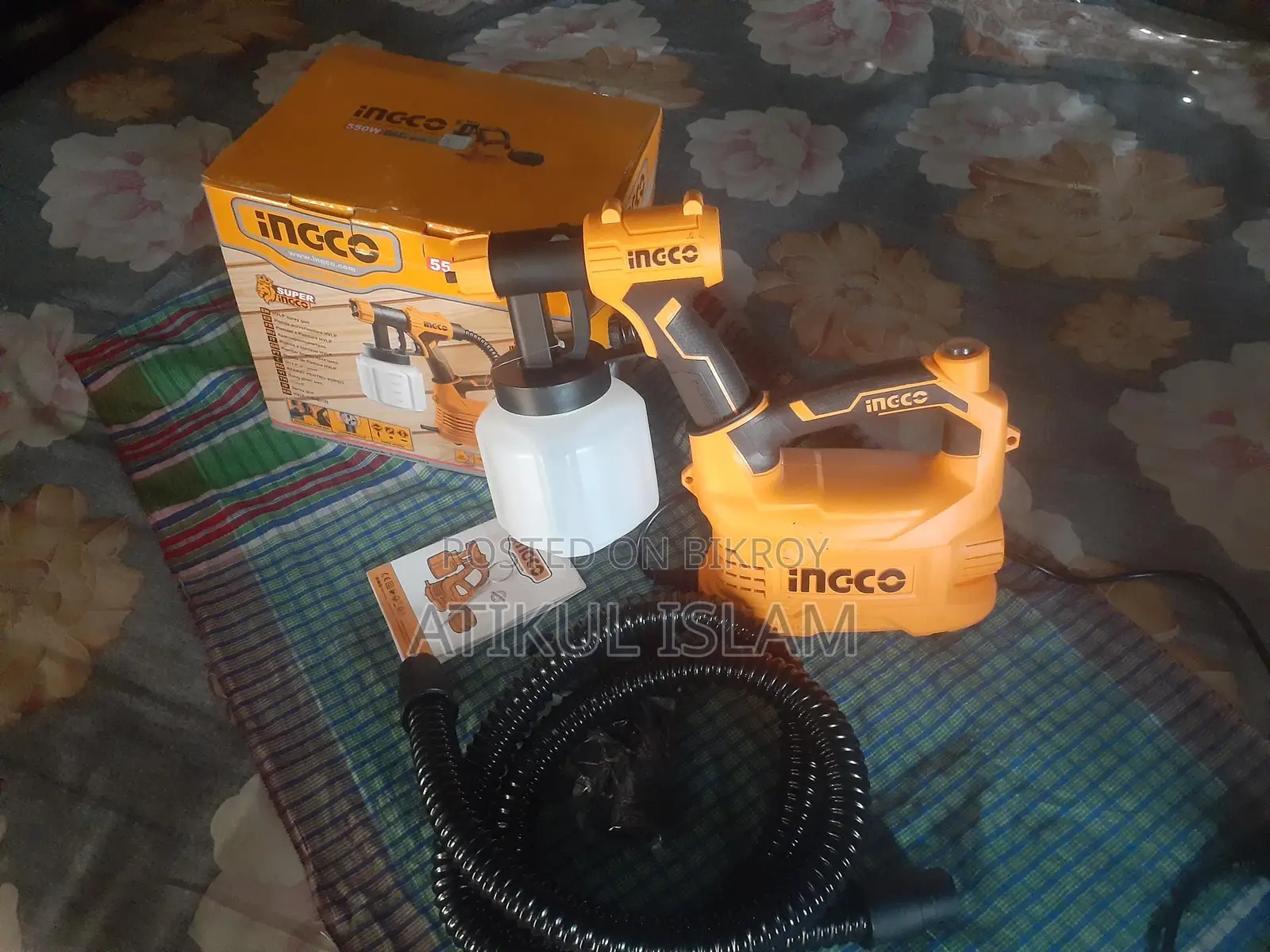 INGCO 550W HVLP Spray Gun