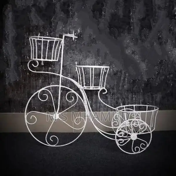 Bicycle Design Flower Vase Stand