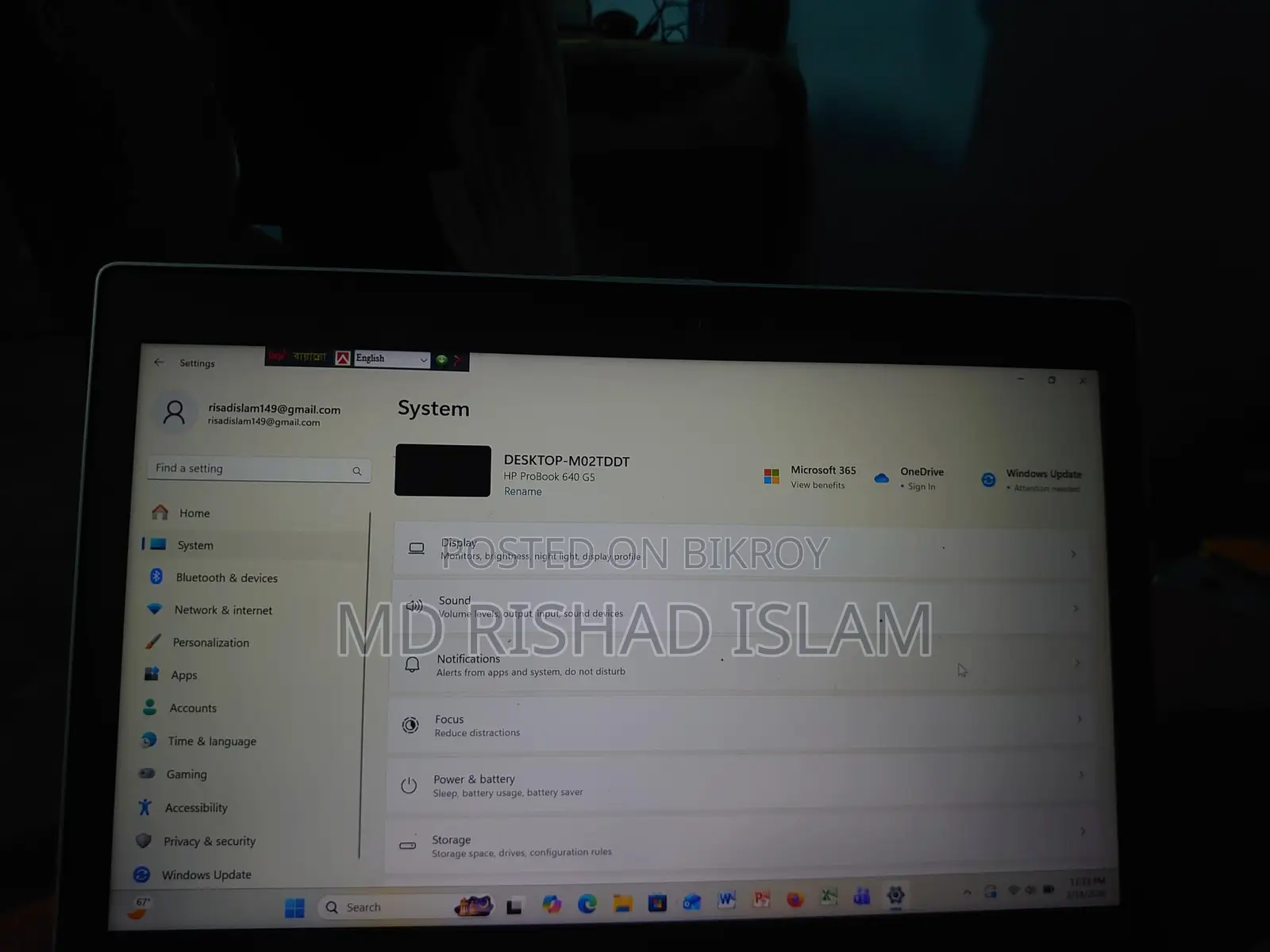 HP Laptop
