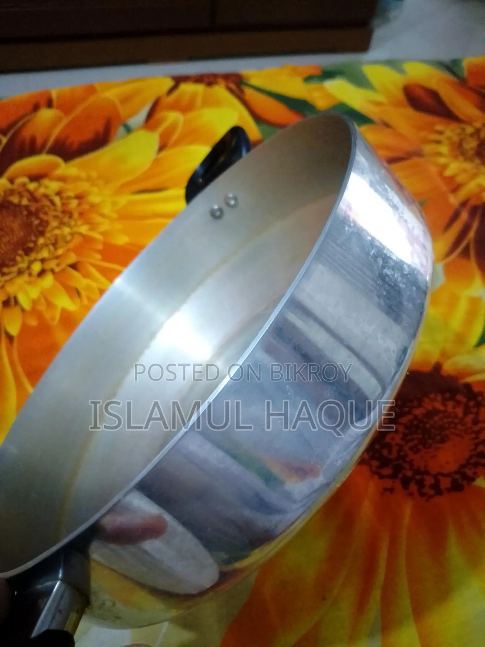 SS Induction Kadai Size 28