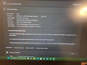 The ASUS TUF A15 Laptop