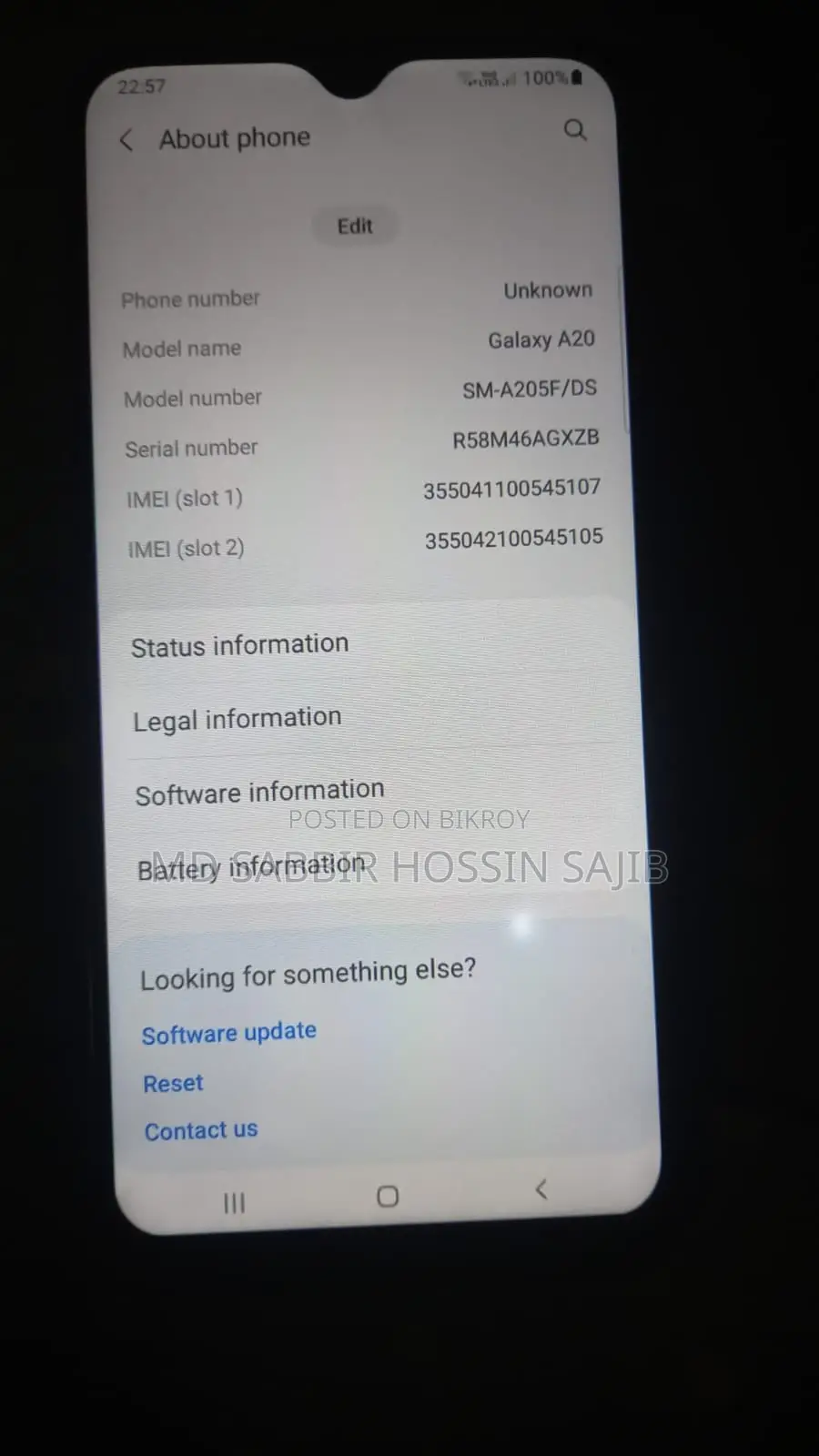 Samsung Galaxy A20 (Used)