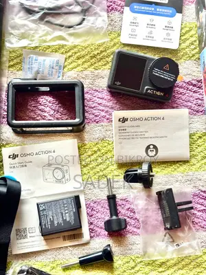 Dji Action 4 adventure combo সম্পূর্ণ নিউ কন্ডিশন