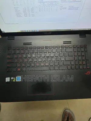 Laptop Asus ROG GL752VW 16GB Intel Core I7 HDD 2T