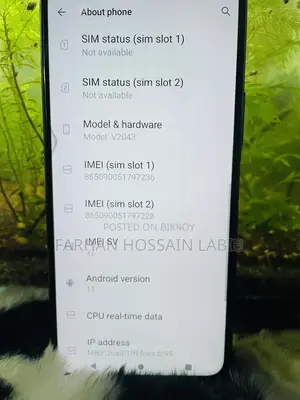 Vivo Y20 4/64 (New Condition) (Used)