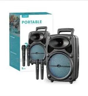 GTS‑2385 Portable Double Microphone Bluetooth Speaker