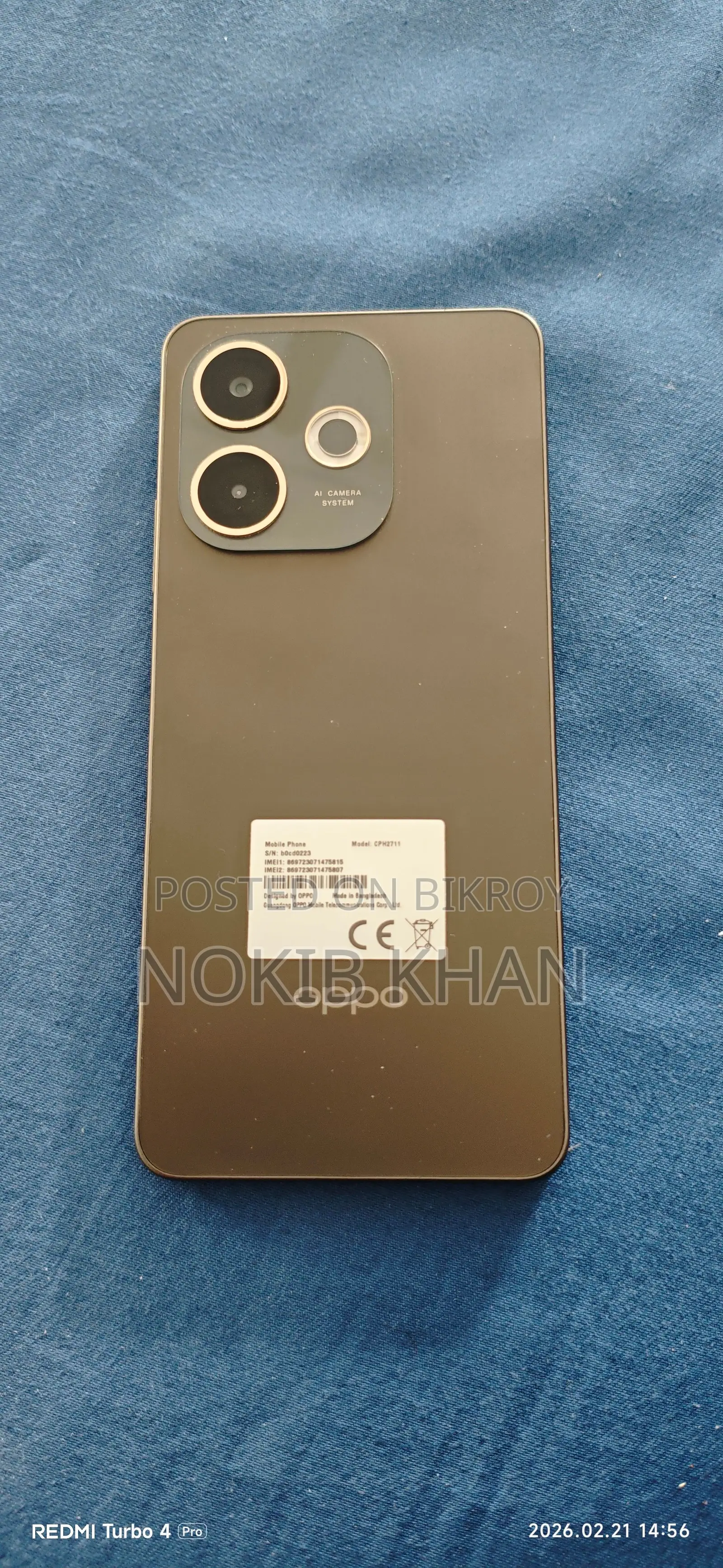 OPPO A5 pro (Used)