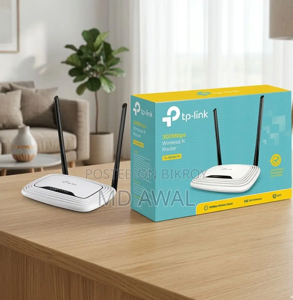 Tp-link 300mbps Wireless N Router Tl-wr841n - Lightly Used