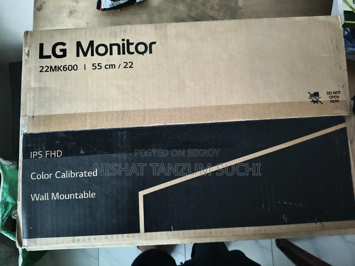 ২০১৭ মডেল LG ২২" IPS ফুল এইচডি মনিটর