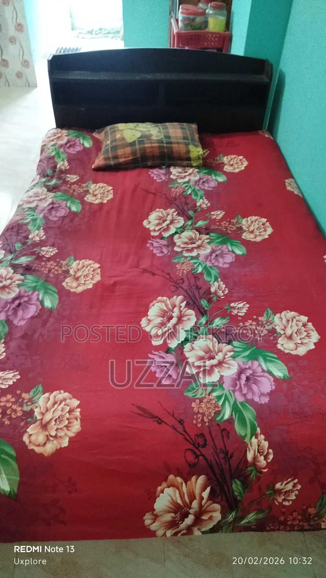 Single Bed and Mattress for Sale