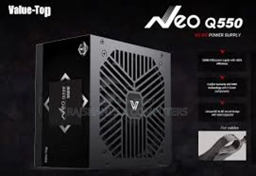 Eid Special: Value Top AX550M Real 550W ATX Power Supply