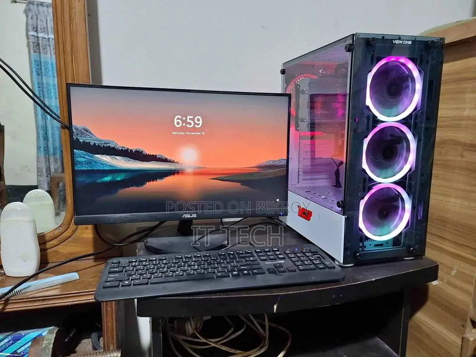 16GB RAM Core i7 Super Gaming PC 1TB/128GB SSD 4GB GRPX & IPS HP 19" LED