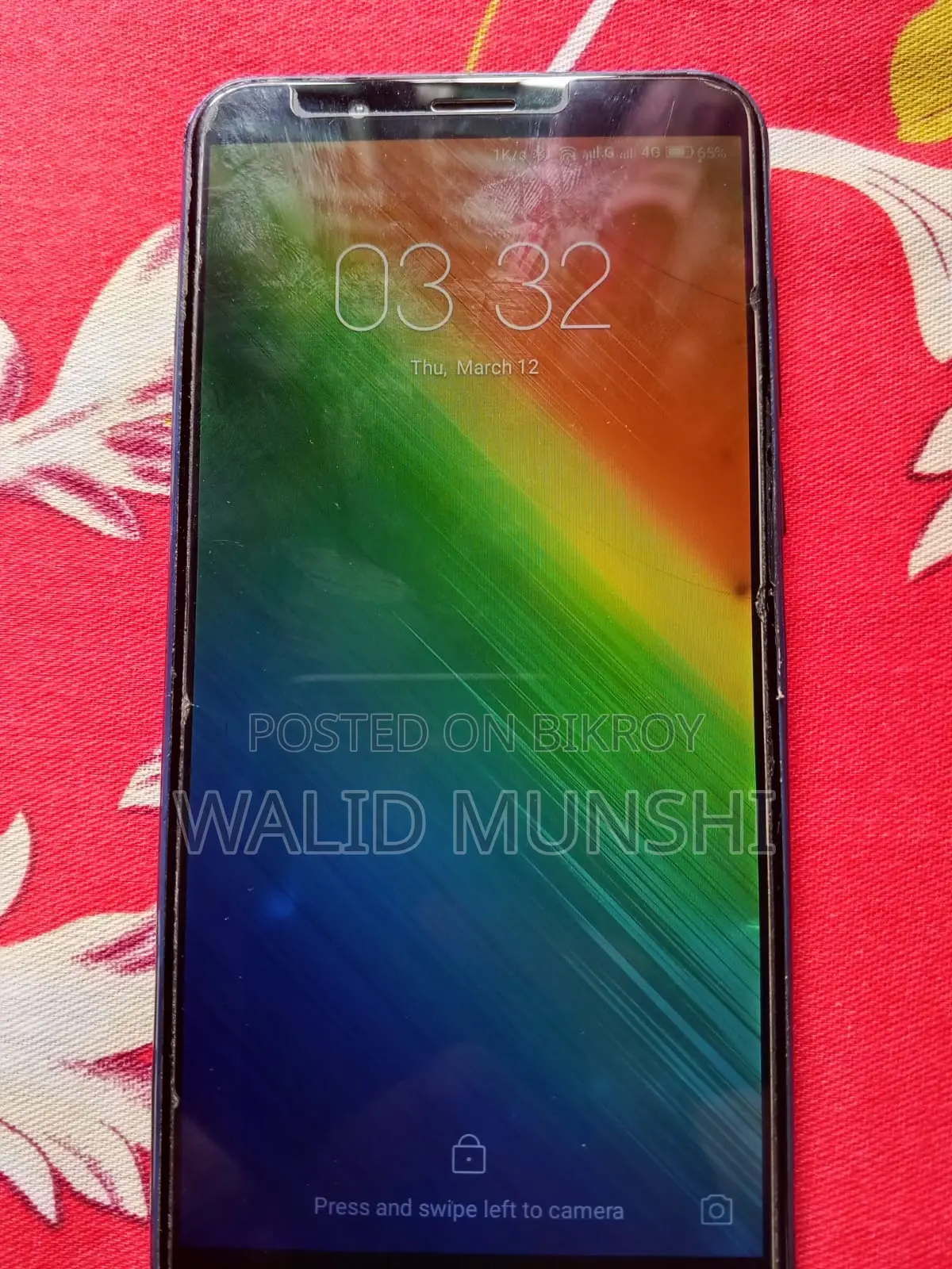 Lenovo k9 note (Used)