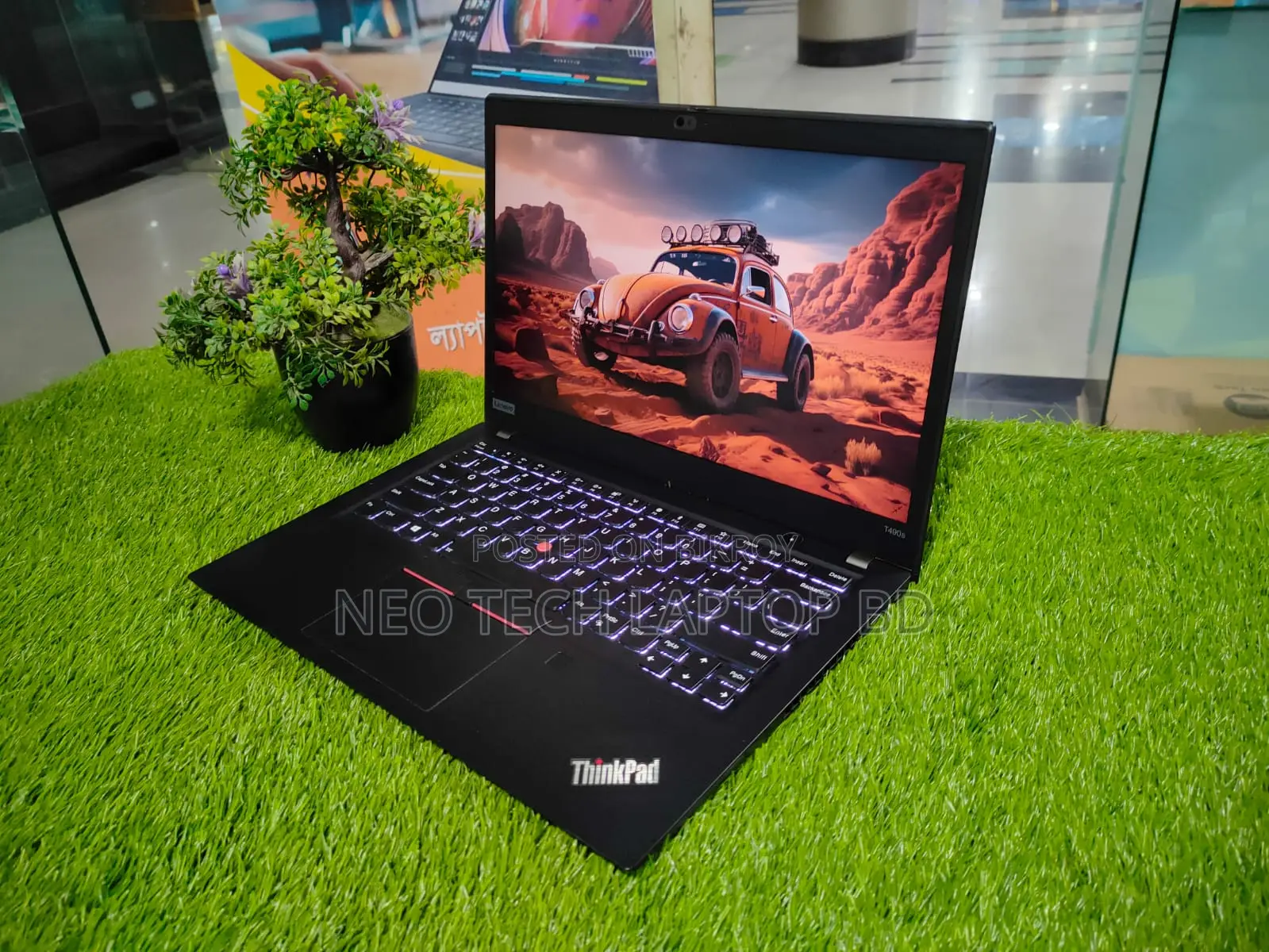 🌙Ramadan Offer💥Lenovo T490s(Touch)>Core i7 8th Gen>8GB Ram>256GB🔥