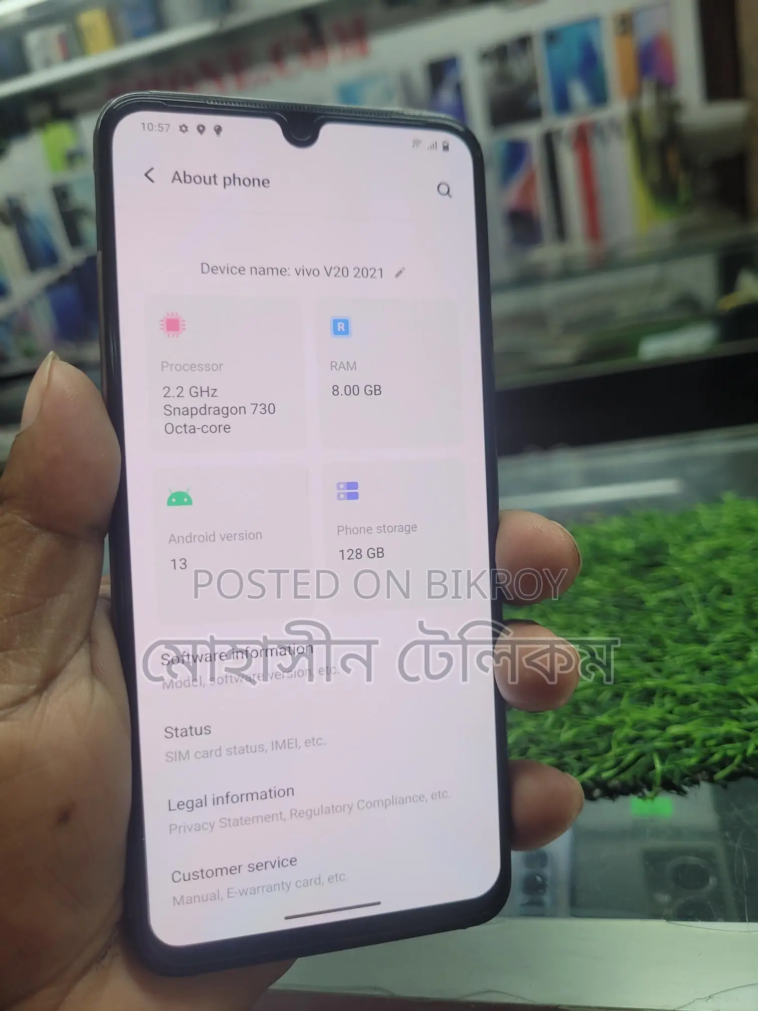 Vivo Y20 (2021) 8/128 (Used)