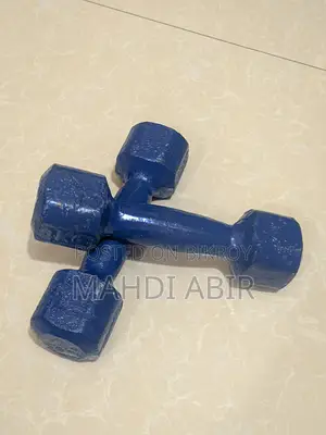 ৩ কেজি ডাম্বেল (৩ কেজি + ৩ কেজি মোট ৬ কেজি)