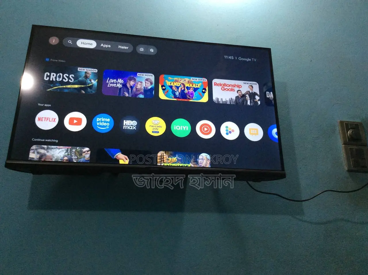 Haier 32" HD Google TV