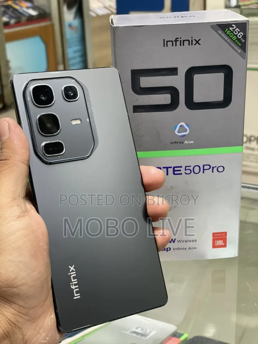 Infinix Note 50 Pro 8/256✅wireless Charger (Used)