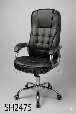 Premium Office Chair – High Back Design & Strong Metal Base