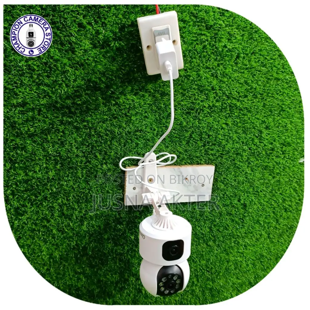 3+3=6mp Champion V9l Wifi Double Lens Camera 1 Year Change Warranty