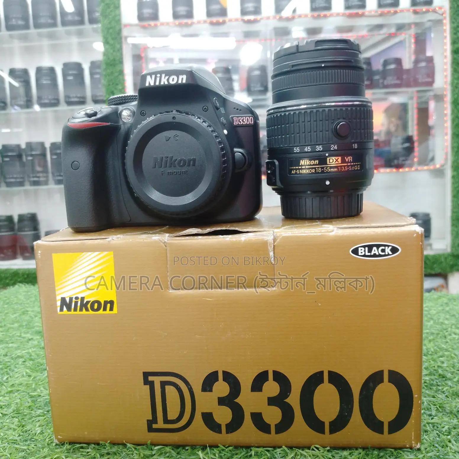 Nikon D3300 & 18-55mm lens
