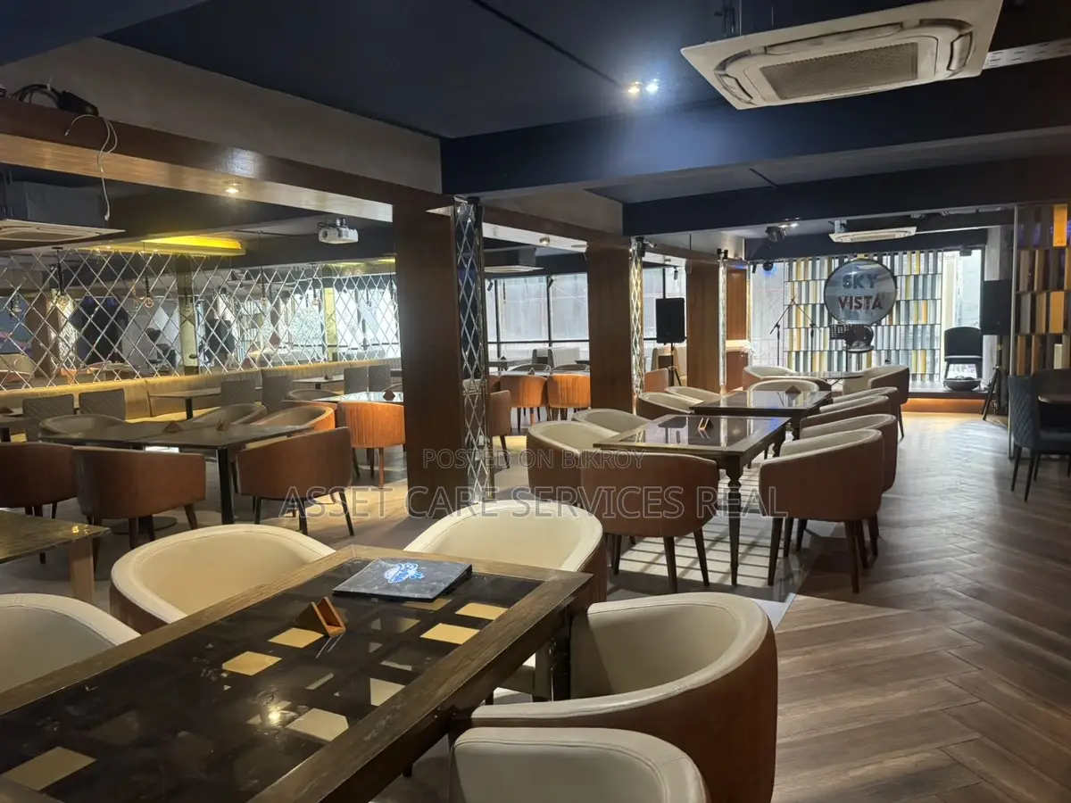Commercial Fully Furnished Restaurant Rent Gulshan Avenue