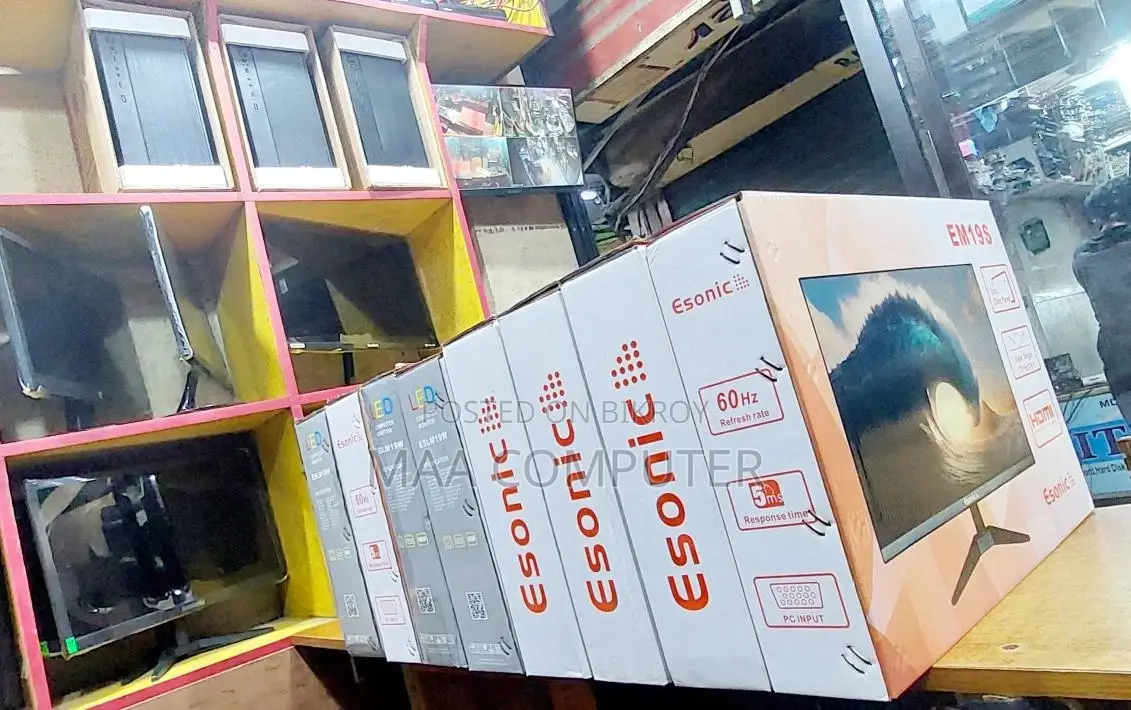 Almost New (Inch Esonic LED Monitor) With Full Box