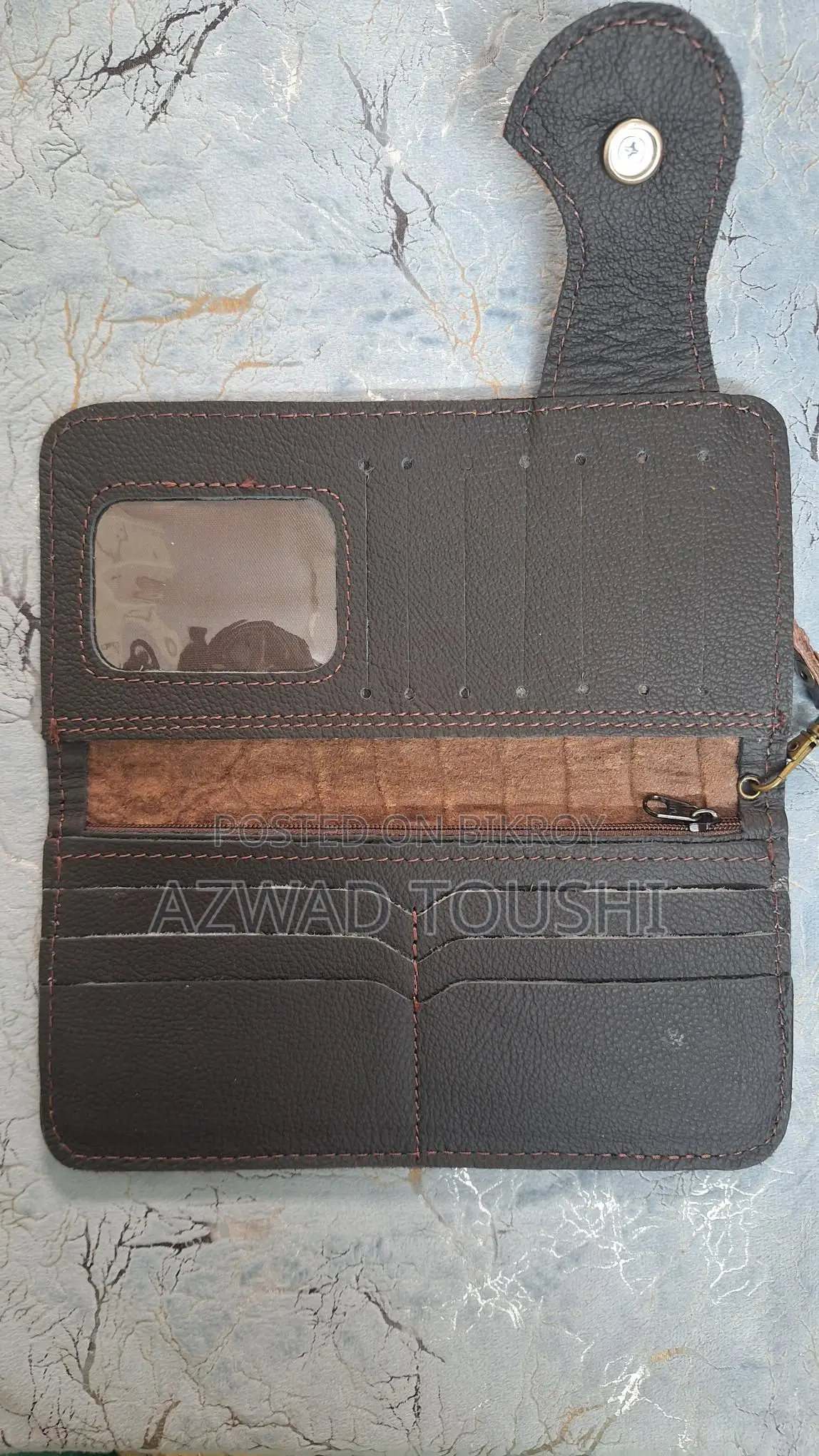 Wallet 100% Cowhide Leather