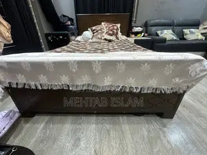 Bed with Side Table