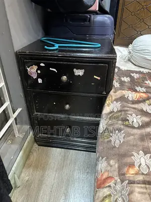 Bed with Side Table