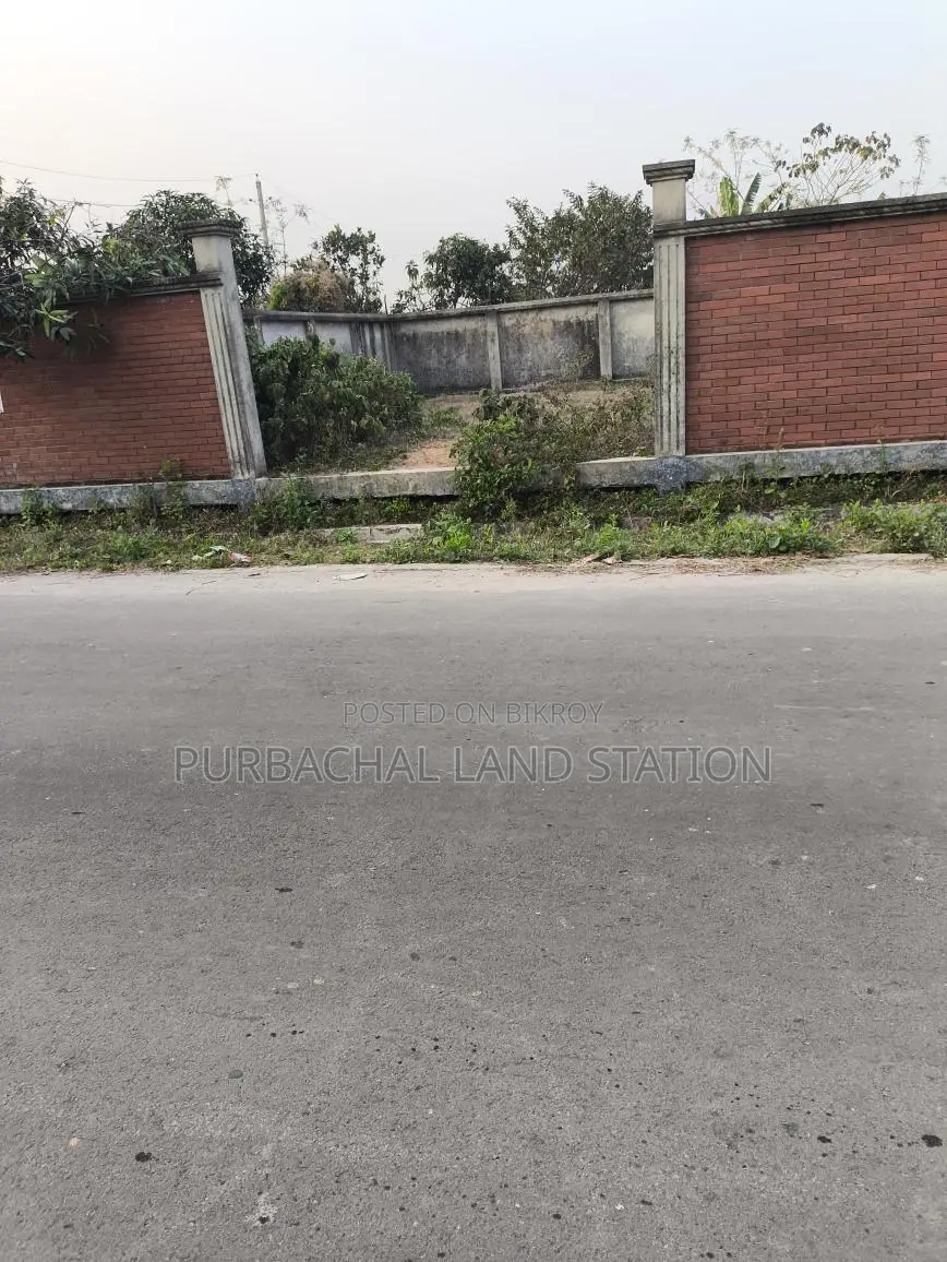Sector: 22, Prime location, 100 ft front road, 3 katha plot for sale, Purbachal.